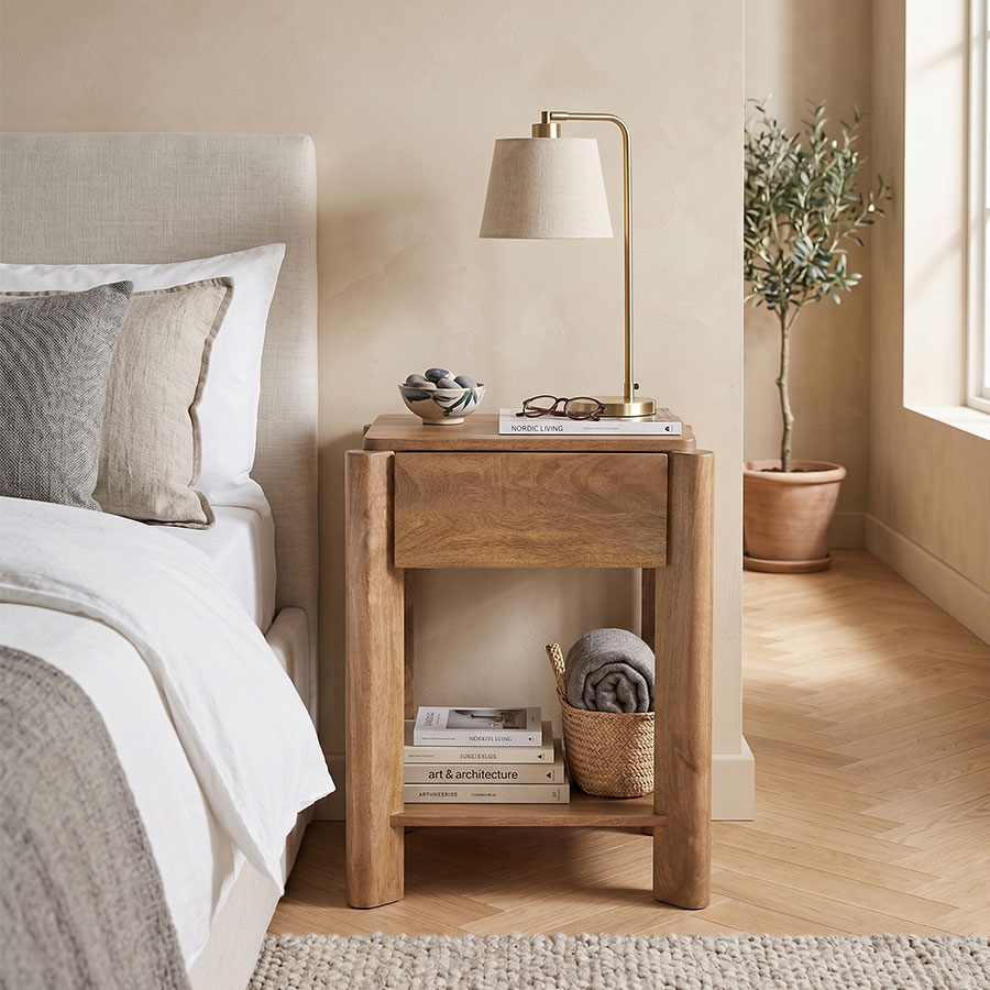 Garba Export Bedside Table